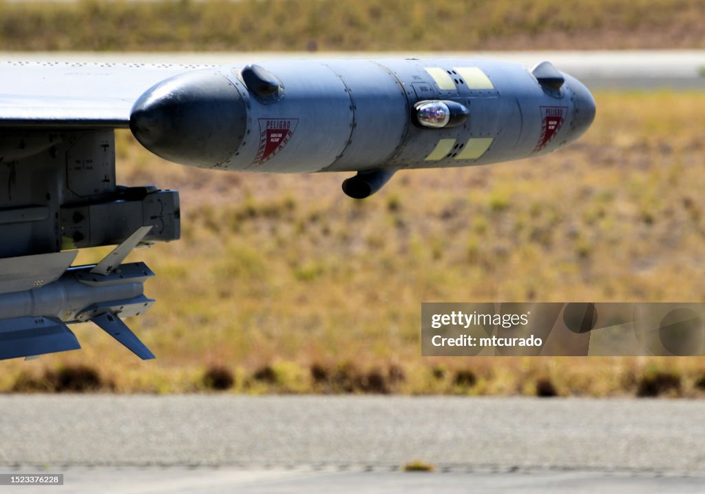 EuroDASS Praetorian defensive Aid Sub-System on a Eurofighter Typhoon - electronic warfare (EW)
