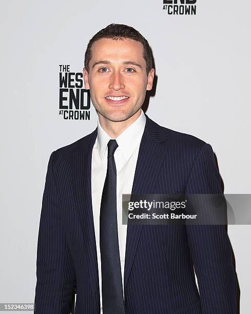Tom Waterhouse attends Footy at The West End on September 19, 2012 in Melbourne, Australia.