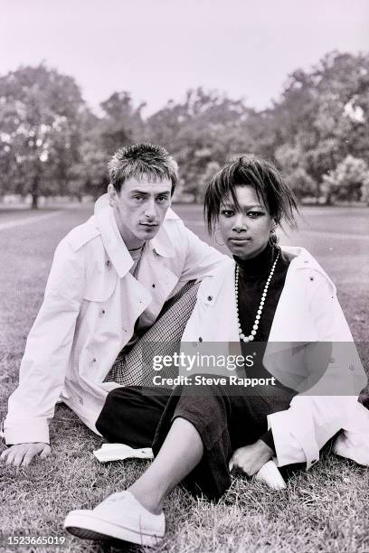 Paul Weller and Dee C. Lee of The Style Council, Hyde Park 6/26/85