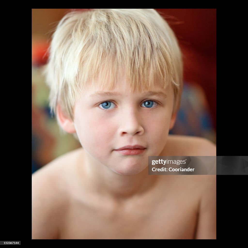 Portrait of boy