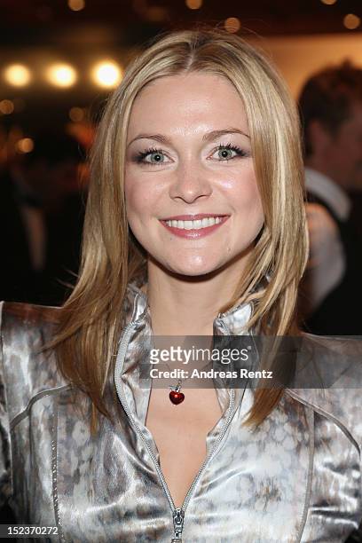 Linda Hesse attends the 'Goldene Henne' 2012 award after show party on September 19, 2012 in Berlin, Germany.