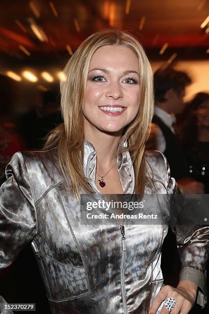 Linda Hesse attends the 'Goldene Henne' 2012 award after show party on September 19, 2012 in Berlin, Germany.