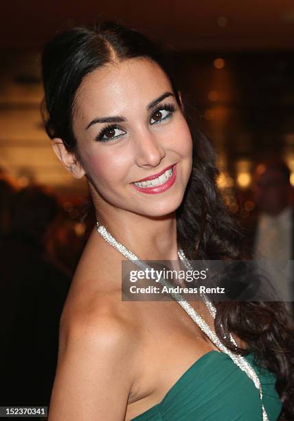 Sila Sahin attends the 'Goldene Henne' 2012 award after show party on September 19, 2012 in Berlin, Germany.