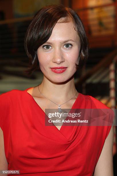 Alina Levshin attends the 'Goldene Henne' 2012 award after show party on September 19, 2012 in Berlin, Germany.