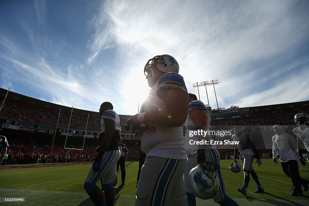 Detroit Lions v San Francisco 49ers