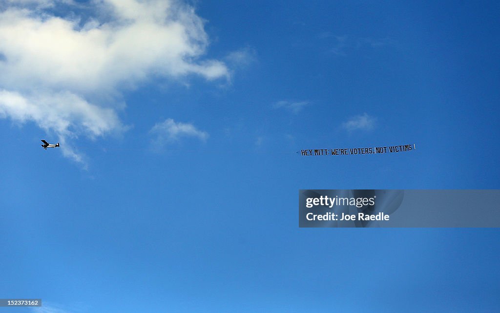 Mitt Romney Attends 2 Campaign Events In Miami