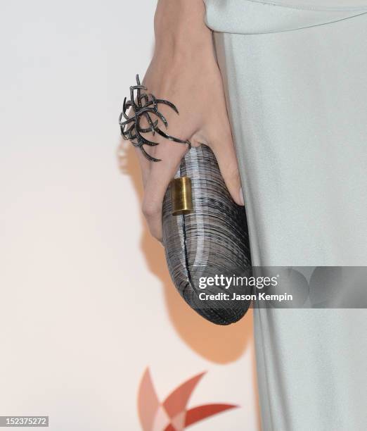 Model Carolina Bittencourt attends the Annual Brazil Foundation Gala Party at American Museum of Natural History on September 19, 2012 in New York...