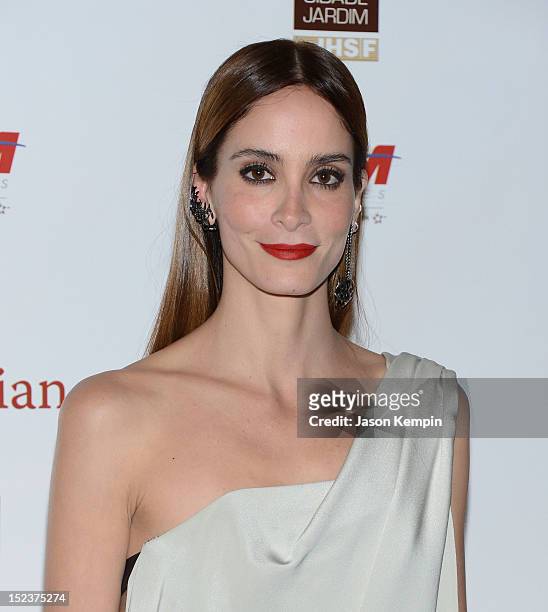 Model Carolina Bittencourt attends the Annual Brazil Foundation Gala Party at American Museum of Natural History on September 19, 2012 in New York...