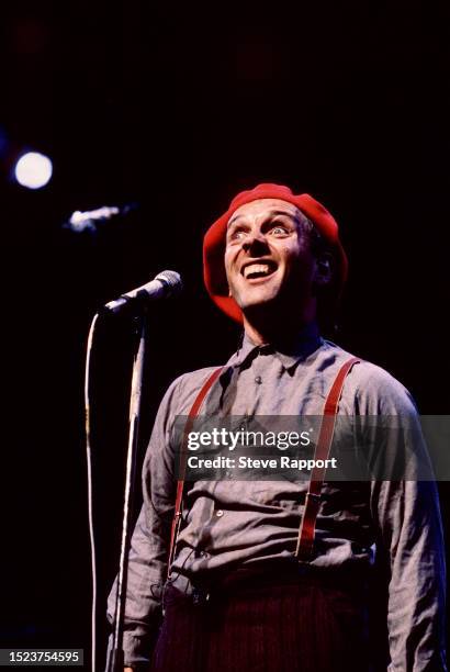 Rik Mayall of The Young Ones, Comic Relief Shaftesbury Theatre, London 4/25/86