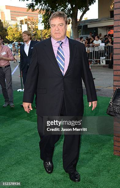 Actor John Goodman arrives at Warner Bros. Pictures' 'Trouble With The Curve' premiere at Regency Village Theatre on September 19, 2012 in Westwood,...
