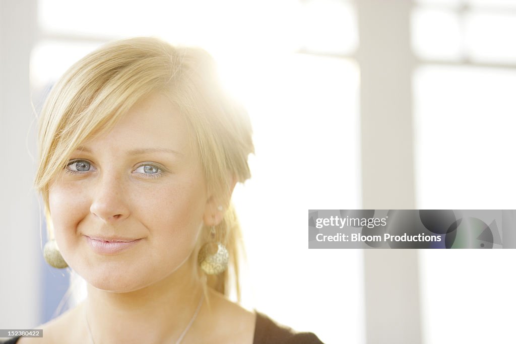 Portait of a young lady