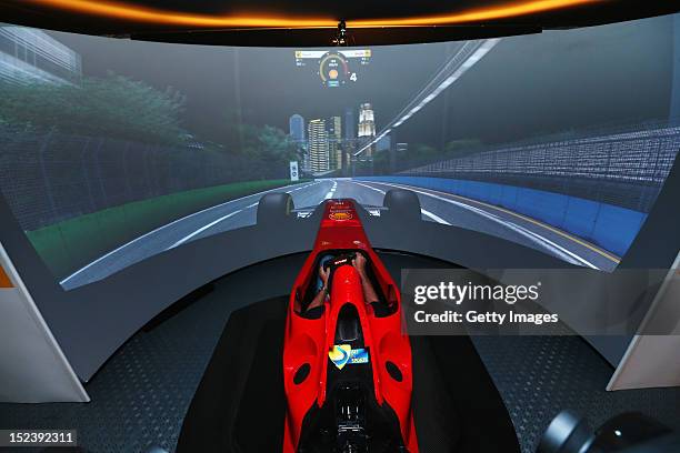 Car Shell Simulator 24 Shell Professional Simulator Experience Stock Photos, High-Res ...