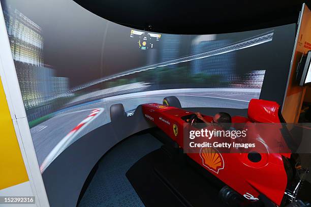 Car Shell Simulator 24 Shell Professional Simulator Experience Stock Photos, High-Res ...