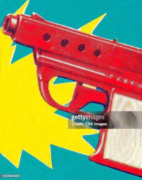 water pistol - squirt gun stock illustrations
