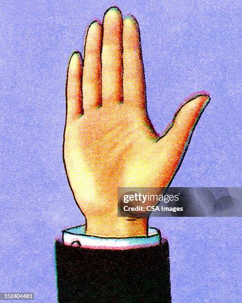 hand heben - handgelenk stock-grafiken, -clipart, -cartoons und -symbole