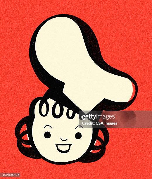 woman wearing chef hat - kitchen front view stock illustrations