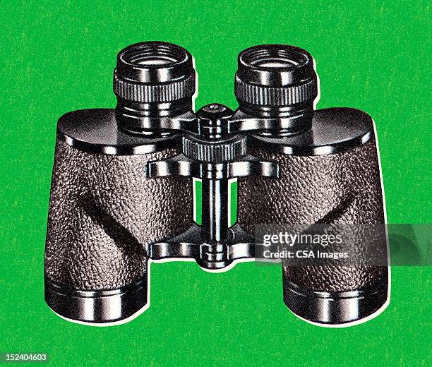binoculars - eavesdropping stock illustrations