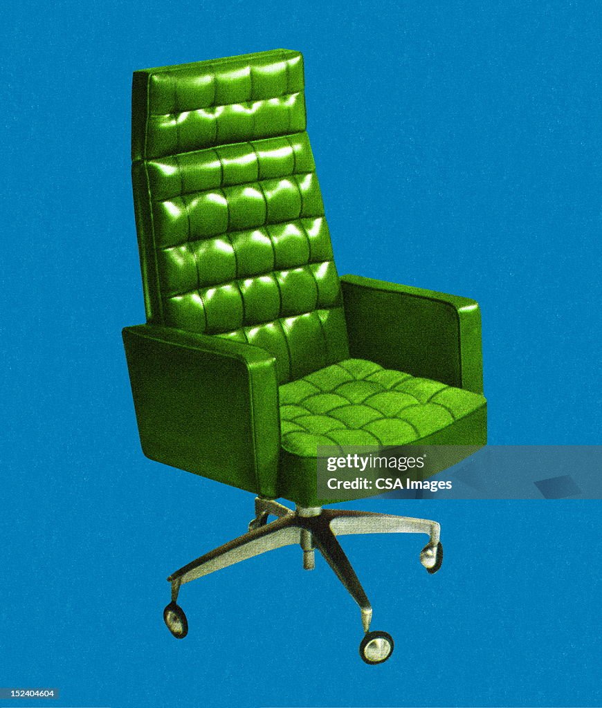 Green Rolling Chair