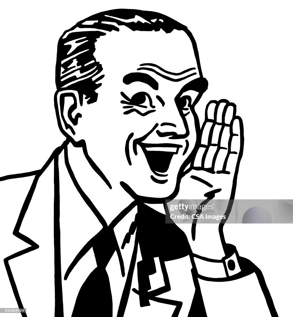 Yelling Man.pdf Man Yelling High-Res Vector Graphic - Getty Images
