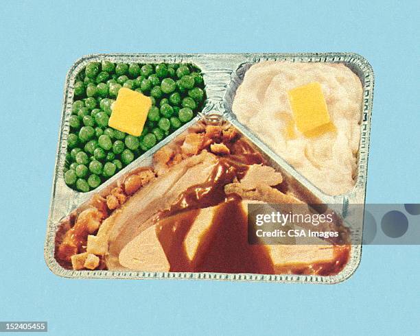 old fashioned-abendessen - truthahn geflügelfleisch stock-grafiken, -clipart, -cartoons und -symbole