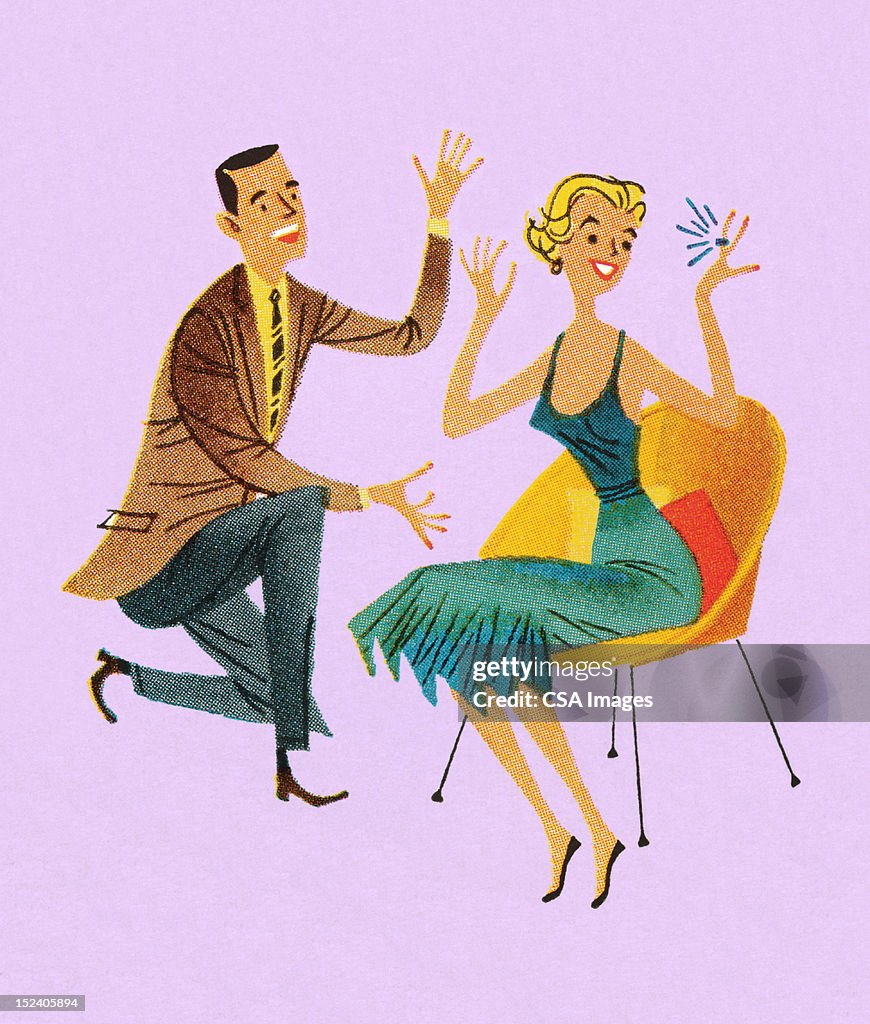 Wedding Proposal High-Res Vector Graphic - Getty Images