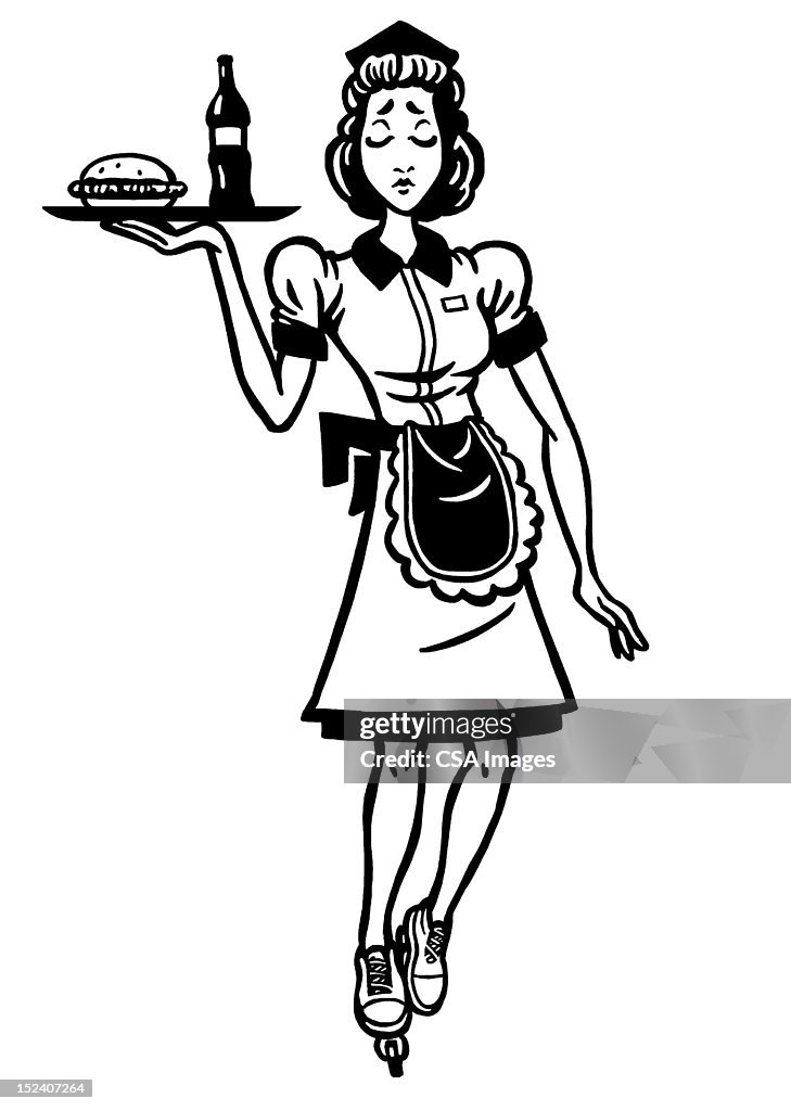 Waitress on Wheels