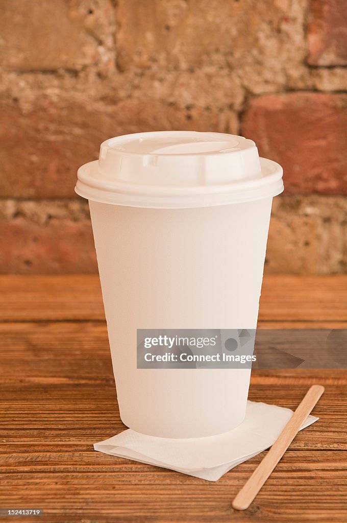 Disposable coffee cup