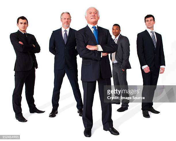 portrait of businessmen - five people stock pictures, royalty-free photos & images