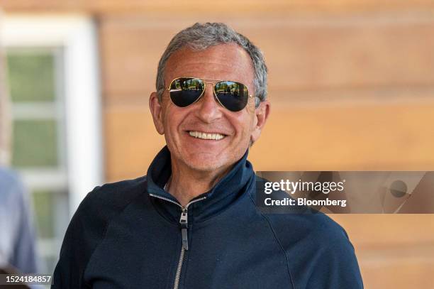 Bob Iger, chief executive officer of The Walt Disney Co., attends the Allen & Co. Media and Technology Conference in Sun Valley, Idaho, US, on...