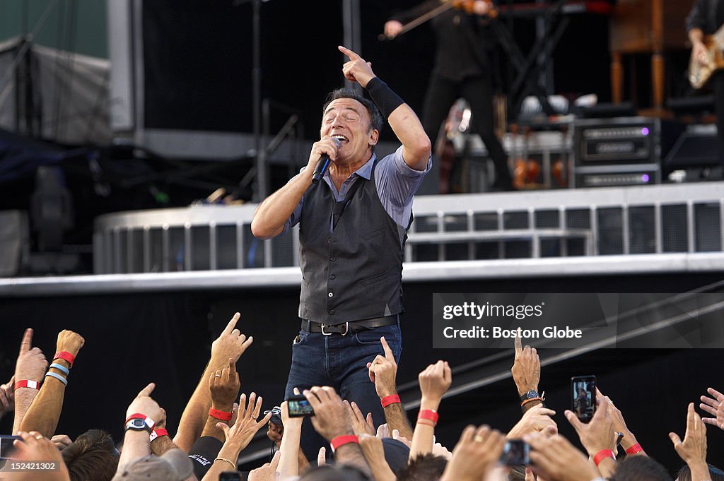 Bruce Springsteen & The E Street Band Perform At Fenway Park