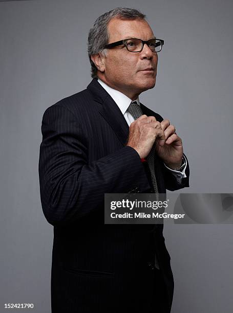 Martin Sorrell is photographed for Bloomberg Businessweek on January 11, 2011 in New York City.