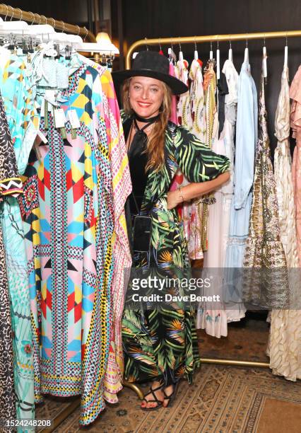 Alice Temperley attends the Temperley London Trunk Show on July 11, 2023 in London, England.