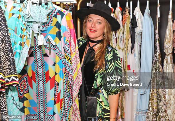 Alice Temperley attends the Temperley London Trunk Show on July 11, 2023 in London, England.