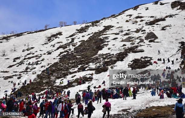 koksar valley, himachal pradesh, india - himachal pradesh photos et images de collection