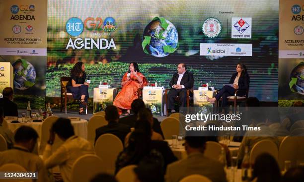 Sunetra Choudhury, Vibha Dhawan Ph.D. (DG, The Energy and Resources Institute, , Vikram Gulati, Country Head & Executive Vice President , TKM, Preeti...