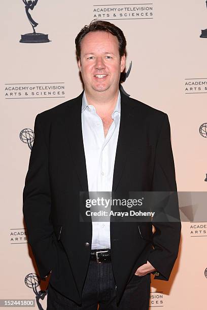Dave Boone arrives at The Academy Of Television Arts & Sciences Writer Nominees' 64th Primetime Emmy Awards Reception at Academy of Television Arts &...
