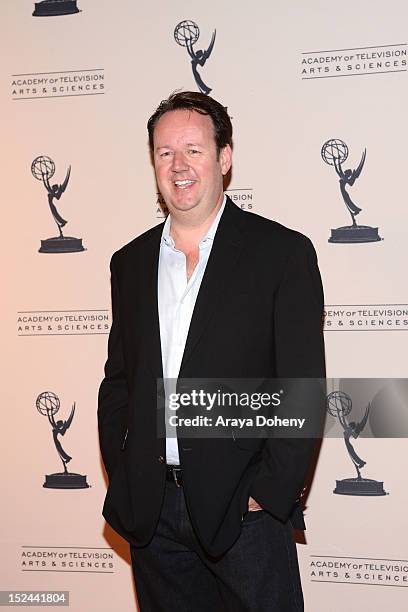 Dave Boone arrives at The Academy Of Television Arts & Sciences Writer Nominees' 64th Primetime Emmy Awards Reception at Academy of Television Arts &...