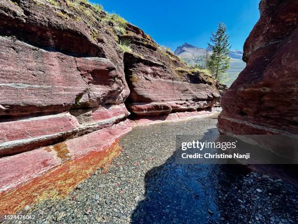 Waterton Rain Rocks 173 Waterton River Stock Photos, High-Res Pictures, and Images - Getty ...