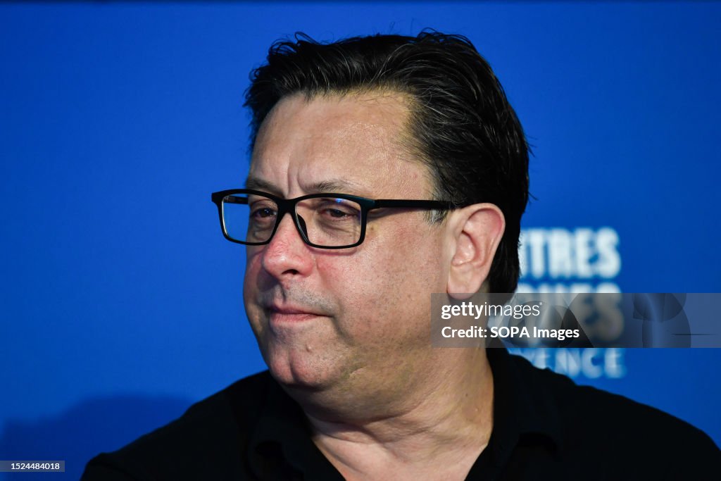 Paul Hudson, Chief Executive Officer of Sanofi, takes part...