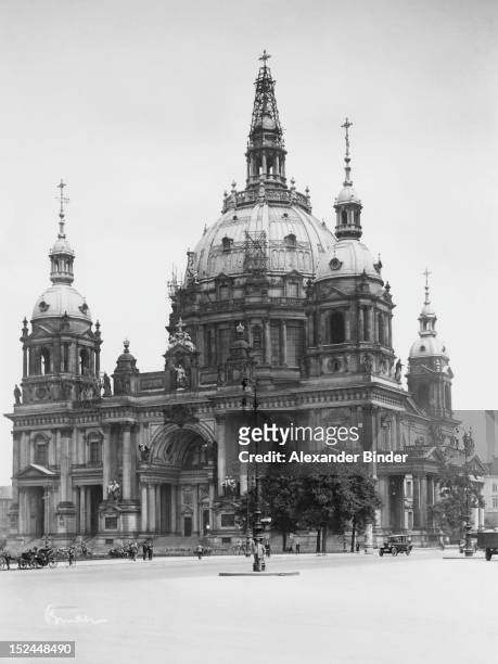 The Supreme Parish and Cathedral Church, aka Berlin Cathedral in Berlin, Germany, circa 1925.