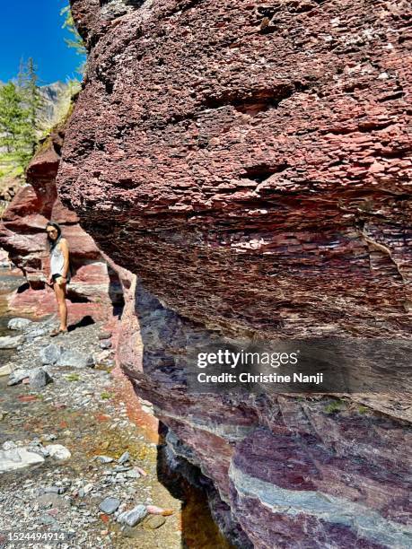 Waterton Rain Rocks 173 Waterton River Stock Photos, High-Res Pictures, and Images - Getty ...