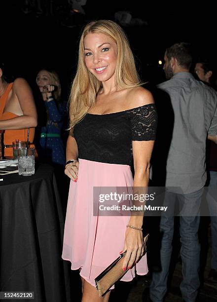 Actress Jennifer Lyons attends the Los Angeles Confidential Emmy's Event held at The London West Hollywood on September 20, 2012 in West Hollywood,...