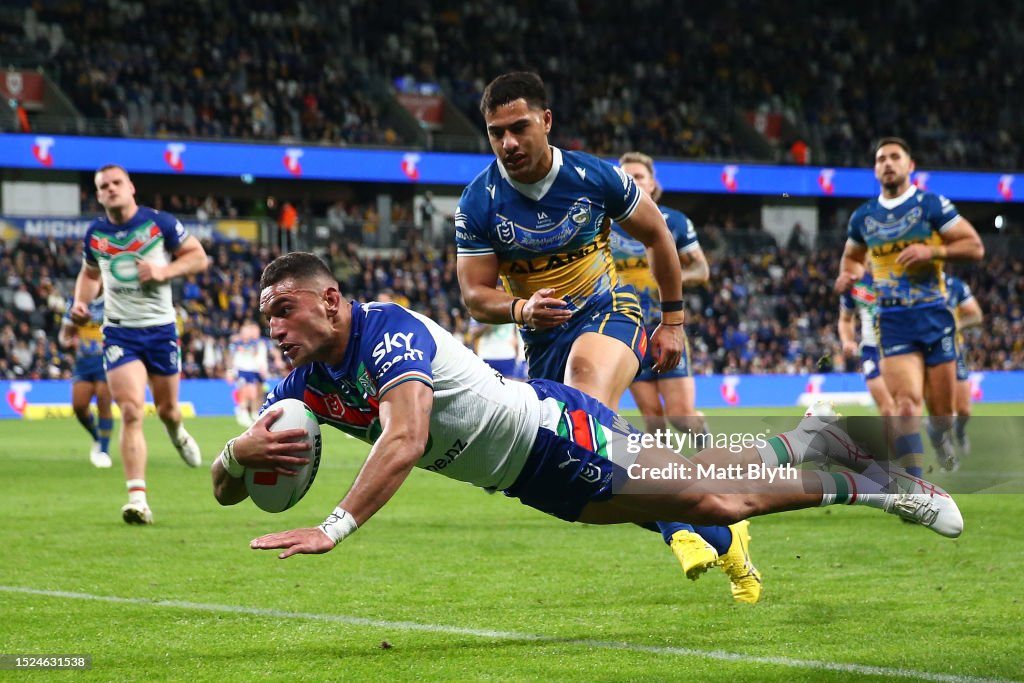 NRL Rd 19 - Eels v Warriors