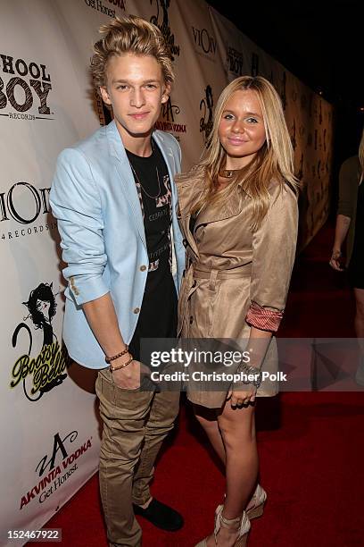Jacque Rae Cody Simpson Carly Rae Jepsen Album Release Party For Debut Record Kiss Photos and ...