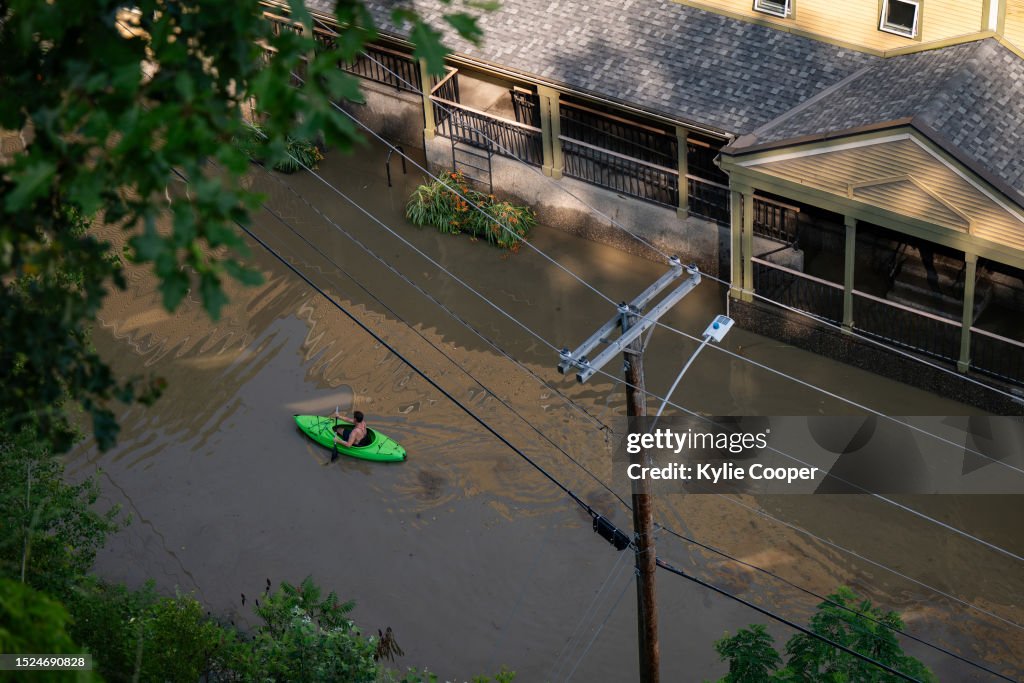 Heavy Rains Cause Catastrophic Flooding In Vermont