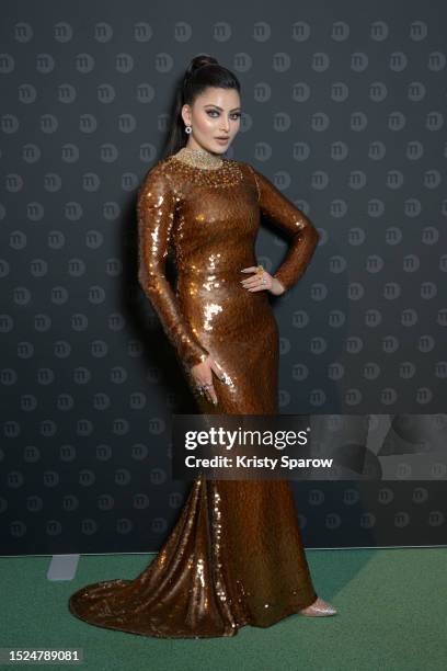 Urvashi Rautela attends the Istituto Marangoni Paris Fashion Show on July 07, 2023 in Paris, France.