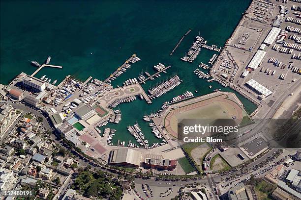 An aerial image of Cantiere Navale Ranieri Bari Marina, Bari