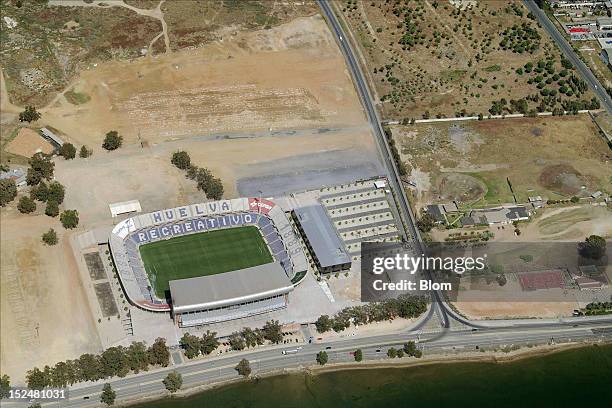 Estadio Nuevo Colombino Photos and Premium High Res Pictures Getty Images
