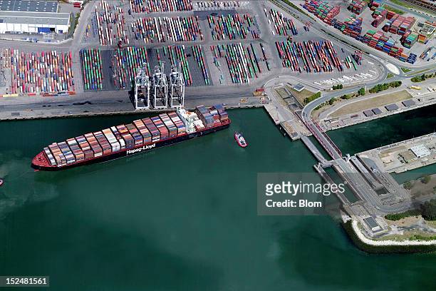 An aerial image of Bassin Rene Coty, Le Havre