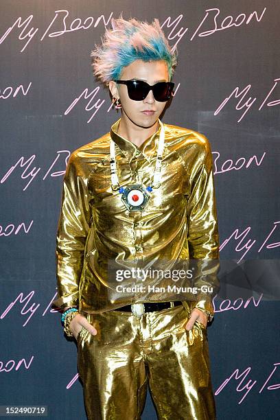 G-Dragon of South Korean boy band Bigbang attends during the